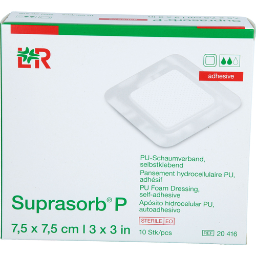Suprasorb P Pu-Schaumv.selbstklebend 7.5x7.5 cm 10 St CC Pharma bei onfy.de kaufen 20300141