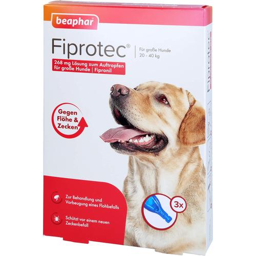 Fiprotec 268mg Gross Hunde 3x2.68 ml Beaphar B.V. bei onfy.de kaufen 12568214