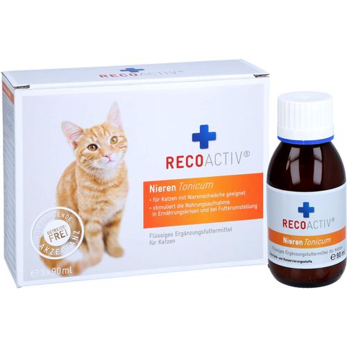 Recoactiv Nieren Tonicum für Katzen Kurpackung 3x90 ml RecoVet bei onfy.de kaufen 07658300