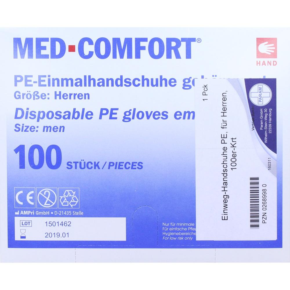 Handschuhe Plastik Herren null