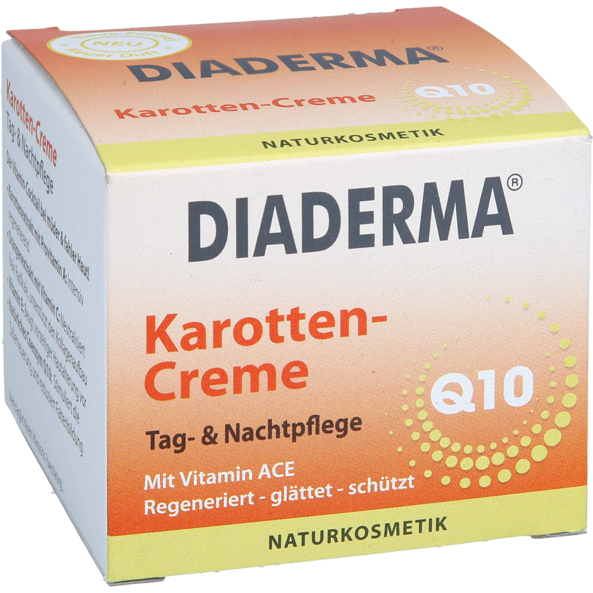 Diaderma Karotten-Creme Plus Q10 50 ml M.E.G.Gottlieb Diaderma-Haus bei onfy.de kaufen 18354425