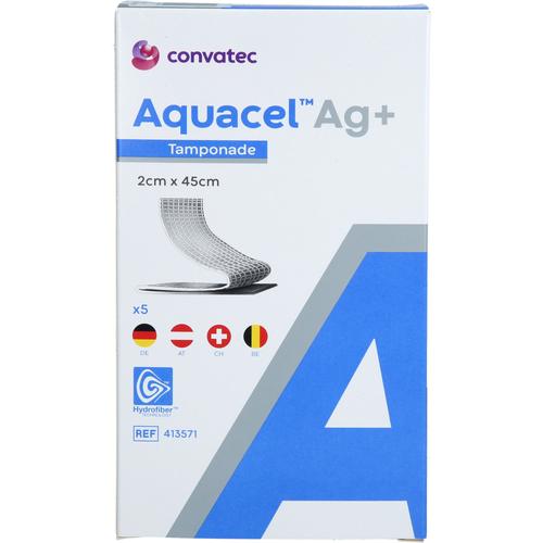 Aquacel Ag+ 2x45 cm Tamponaden 5 St adequapharm bei onfy.de kaufen 19801168