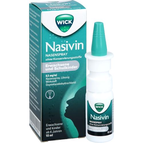 Wick Nasivin Nasenspray Ok Erw./Schulkin 0.5 mg/ml 10 ml WICK Pharma - Zweigniederlassung der Procter & Gamble bei onfy.de kaufen 19524036