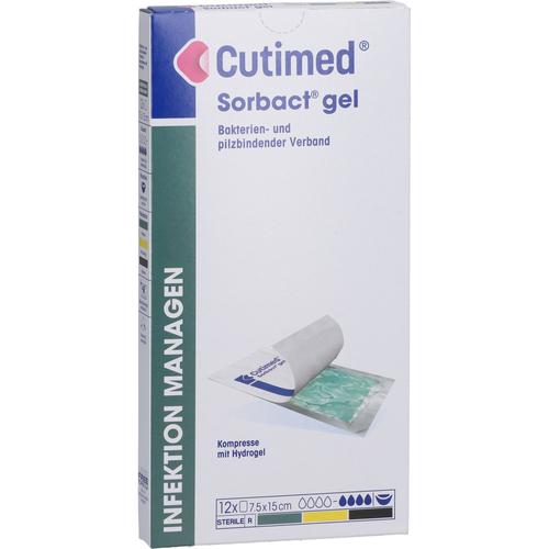 Cutimed Sorbact Gel Kompressen 7.5x15 cm 12 St Acti Medi bei onfy.de kaufen 19347120
