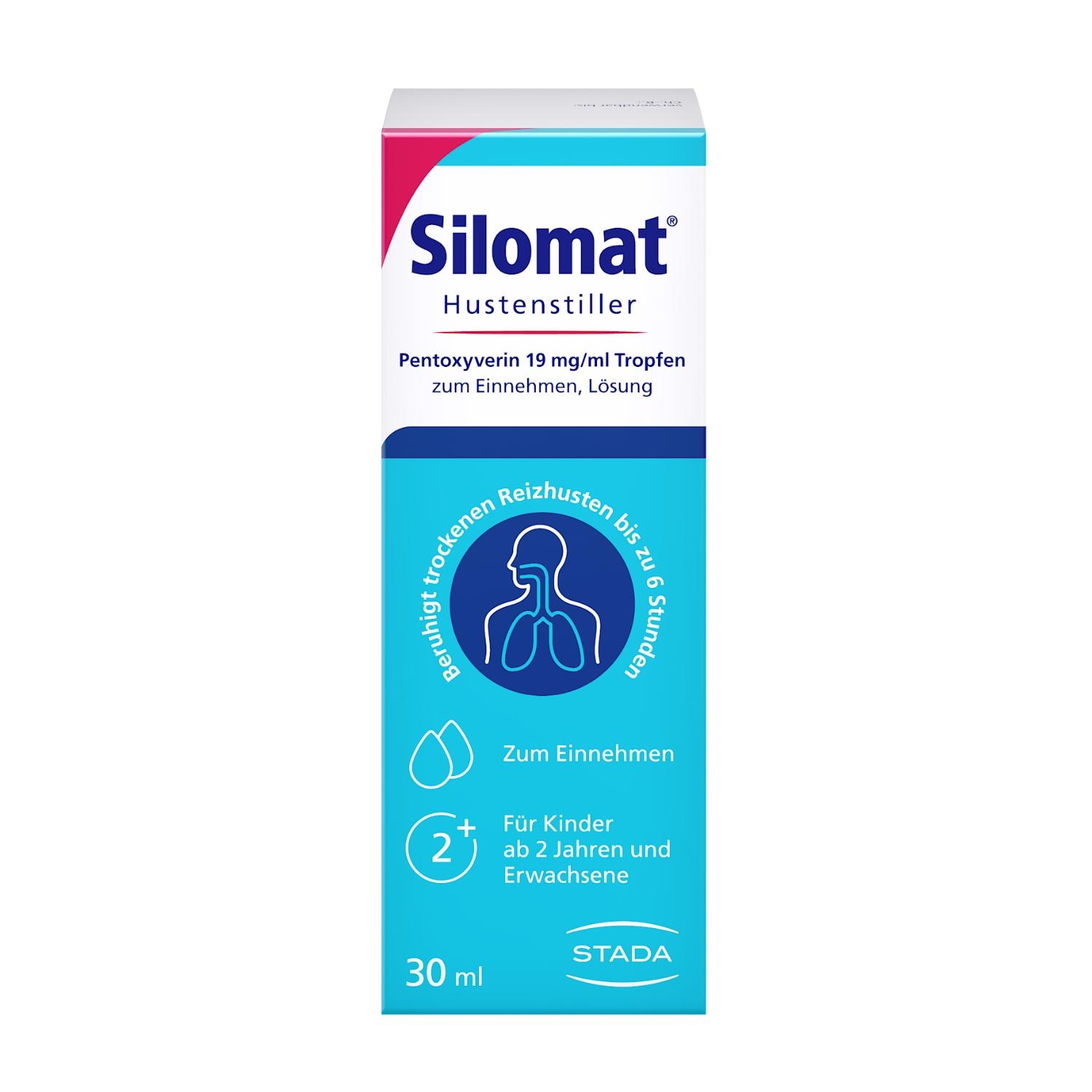 Silomat Hustenstiller Pentoxyverin 19mg/ml Tropfen null