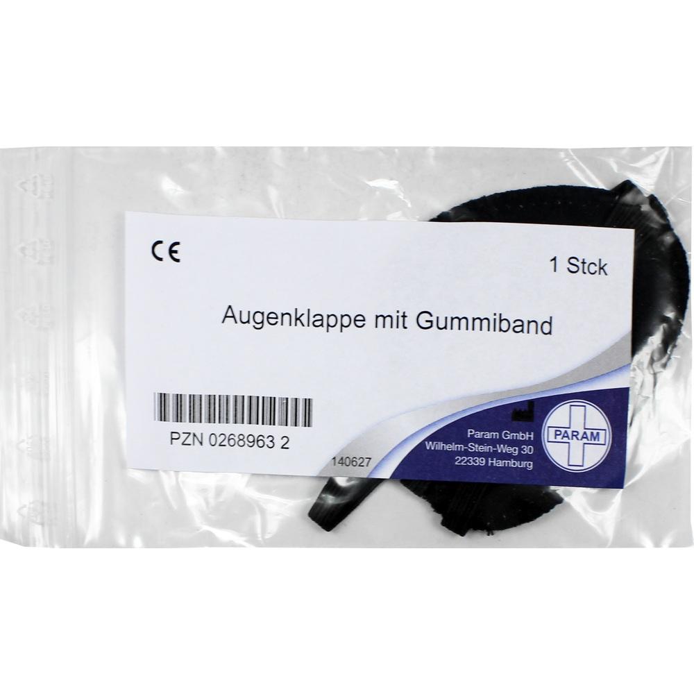 Augenklappe M Gummiband null