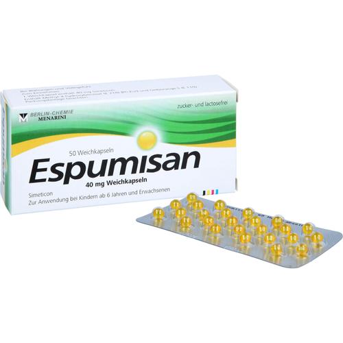 Espumisan 40 mg Weichkapseln 50 St EurimPharm Arzneimittel bei onfy.de kaufen 18840232