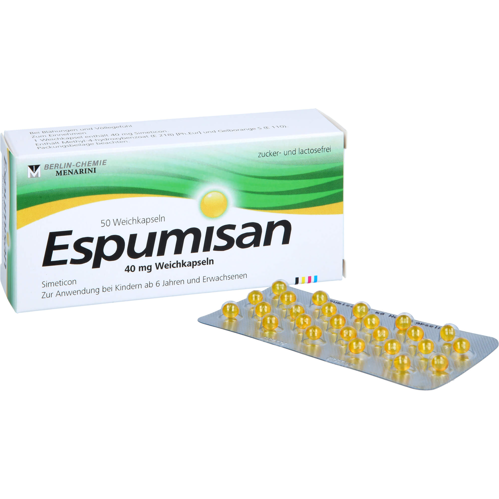 Espumisan 40 mg Weichkapseln 50 St EurimPharm Arzneimittel bei onfy.de kaufen 18840232