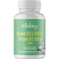 Vitamin D3 Depot 5000 Ie + Vitamin K2 7100 Mcg