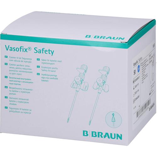 Vasofix Safety Kanüle 22 G 0.9x25 Mm Pur Blau 50 St kohlpharma bei onfy.de kaufen 19272155