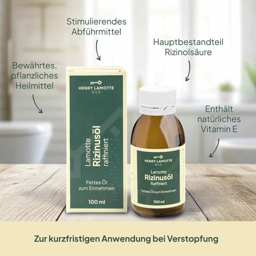 Lamotte Raffiniertes Rizinusöl H.v. 100 ml HENRY LAMOTTE OILS GMB bei onfy.de kaufen 01484336