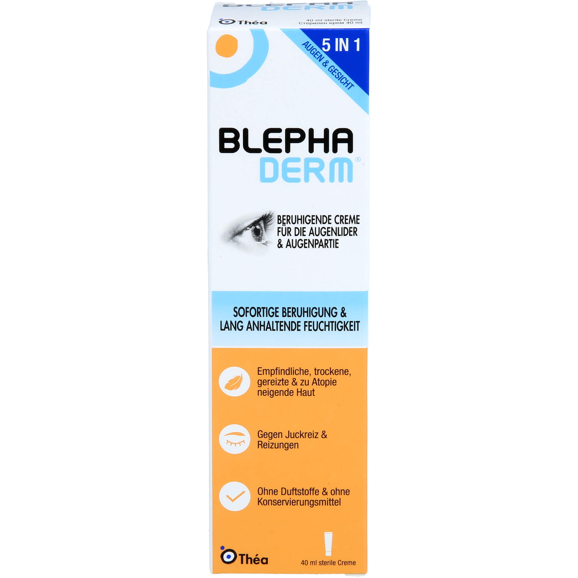 Blephaderm Augencreme Steril null