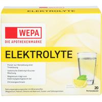 Wepa Elektrolyte Pulver Zitrone null