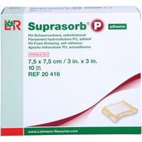 Suprasorb P Pu-Schaumv.selbstklebend 7.5x7.5 cm null