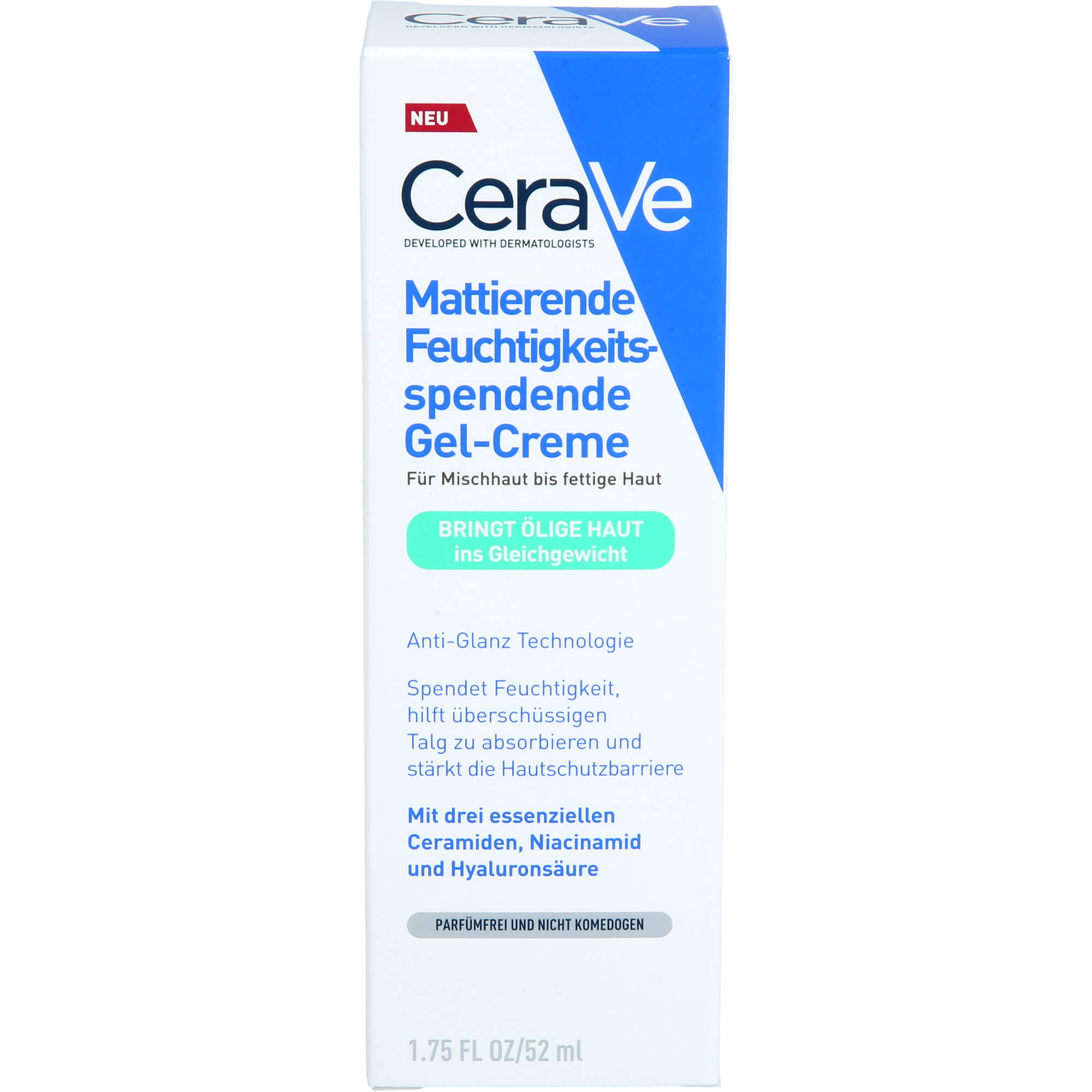 Cerave Matt. Feuchtigkeitsspendende Gel-Creme