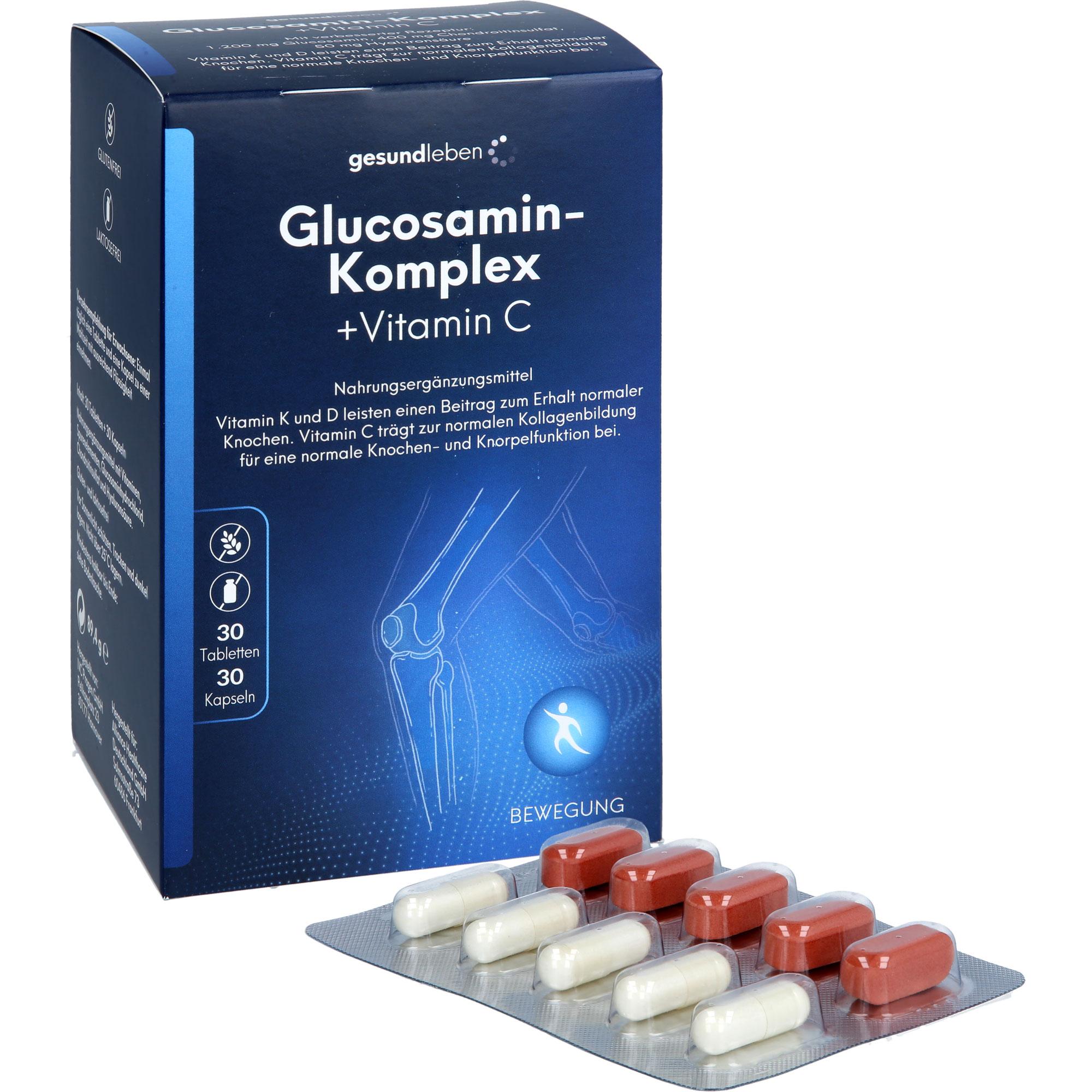 Gesundleben Glucosamin-Komplex + Vitamin C 60 St Alliance Healthcare Deutschland bei onfy.de kaufen 19408287