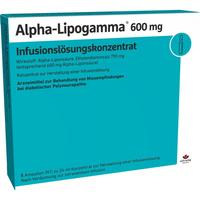 Alpha-Lipogamma 600 Infusionslösungskonzentrat null