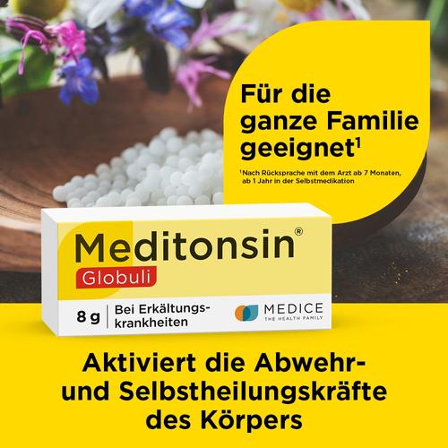 Meditonsin Globuli bei ersten Anzeichen einer Erkältung 8 g MEDICE Arzneimittel Pütter bei onfy.de kaufen 11484834