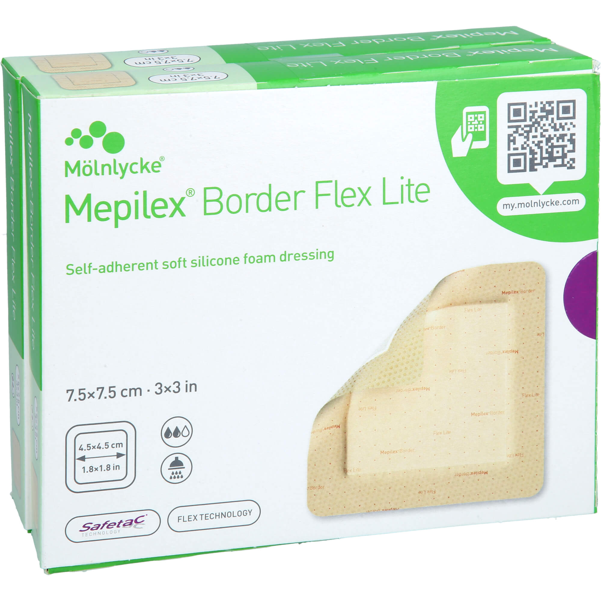 Mepilex Border Flex Lite 7.5 x 7.5 cm 10 St C P C medical bei onfy.de kaufen 18718749