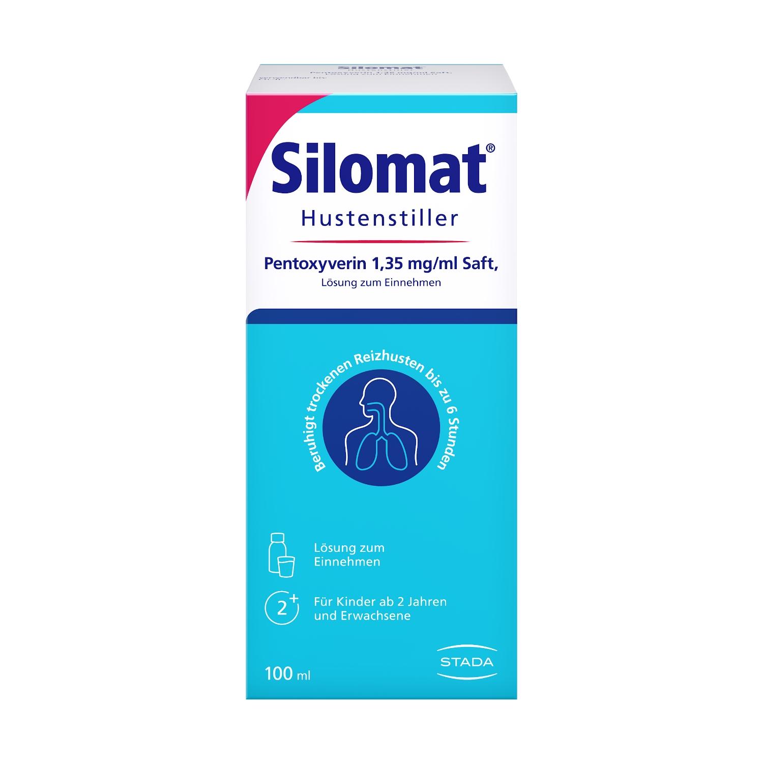 Silomat Hustenstiller Pentoxyverin 1.35 mg/ml Saft null