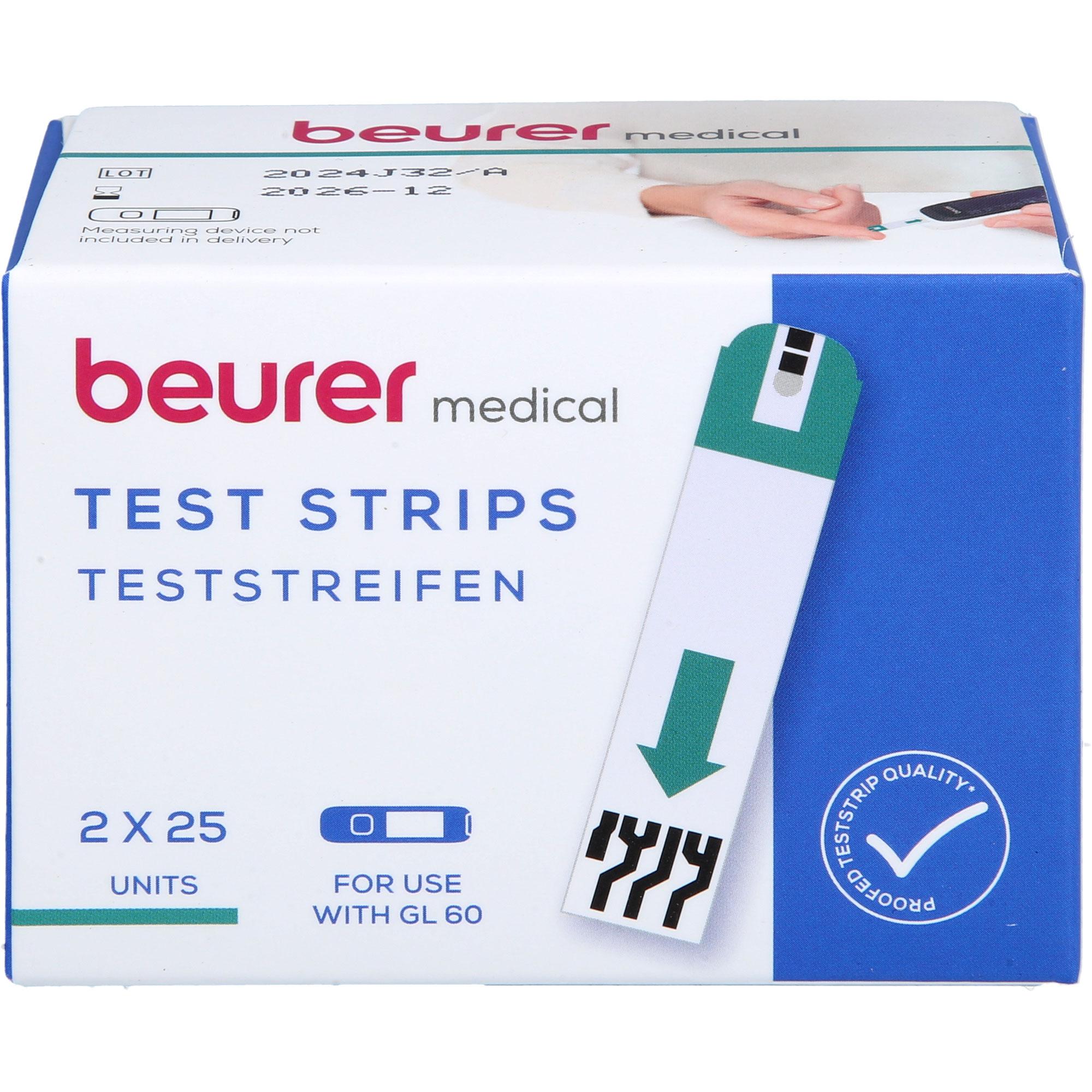 Beurer Gl60 Blutzucker-Teststreifen null