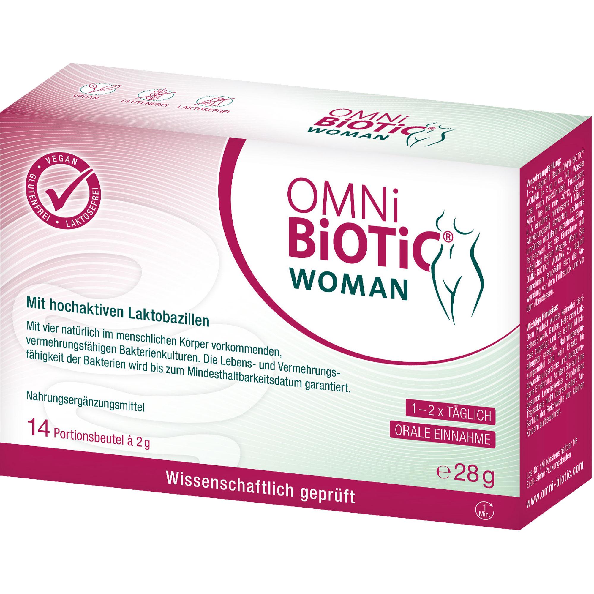Omni Biotic Woman 14x2 g INSTITUT ALLERGOSAN Deutschland (privat) bei onfy.de kaufen 19374950