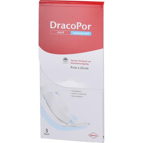 Dracopor Waterproof Wundverband Steril 9cmx25cm 3 St Dr. Ausbüttel bei onfy.de kaufen 19351239