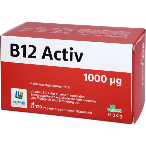 B12 Activ 1000Ug Kapseln 120 St Leitner Lifecare bei onfy.de kaufen 18458225