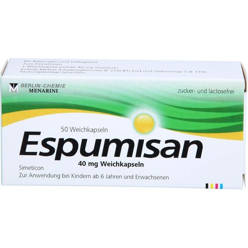 Espumisan 40 mg Weichkapseln 50 St EurimPharm Arzneimittel bei onfy.de kaufen 18840232