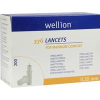 Wellion 33G Lancets null