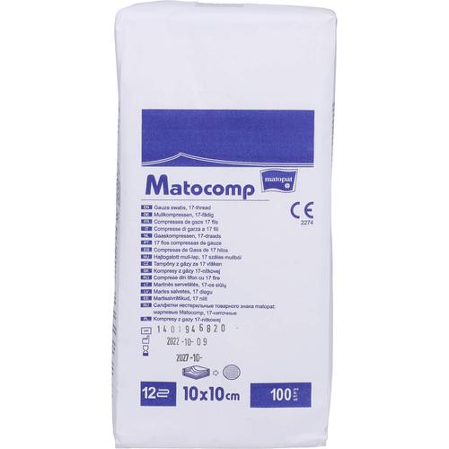 Mullkompressen Matocomp 10x10 12-Fach 100 St TZMO Deutschland bei onfy.de kaufen 03377751