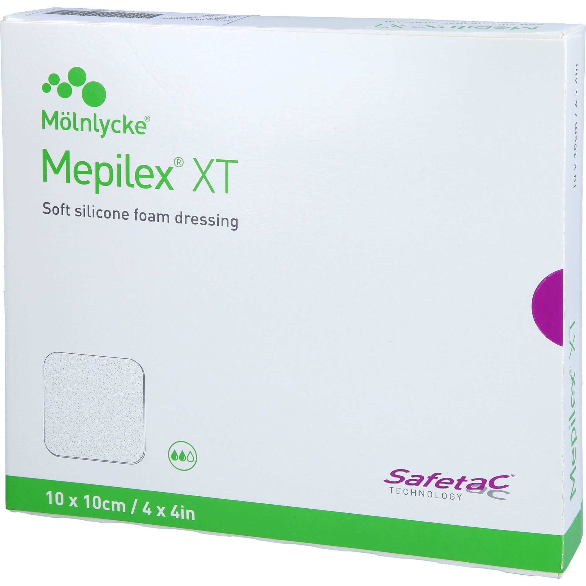 Mepilex Xt 10x10 cm Schaumverband 5 St CC Pharma bei onfy.de kaufen 18788879