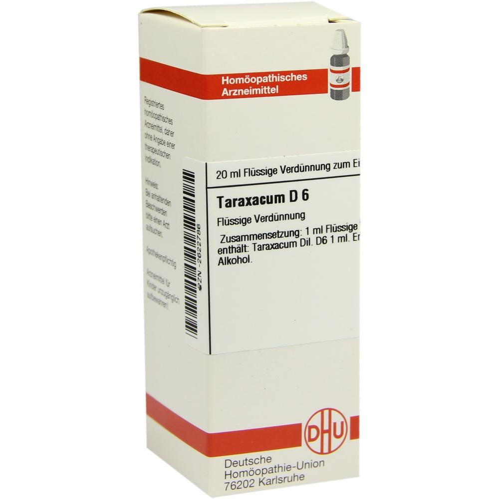 Taraxacum D 6 null