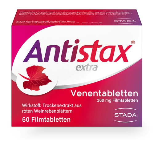 Antistax Extra Venentabletten 60 St STADA Consumer Health Deutschland bei onfy.de kaufen 00002335