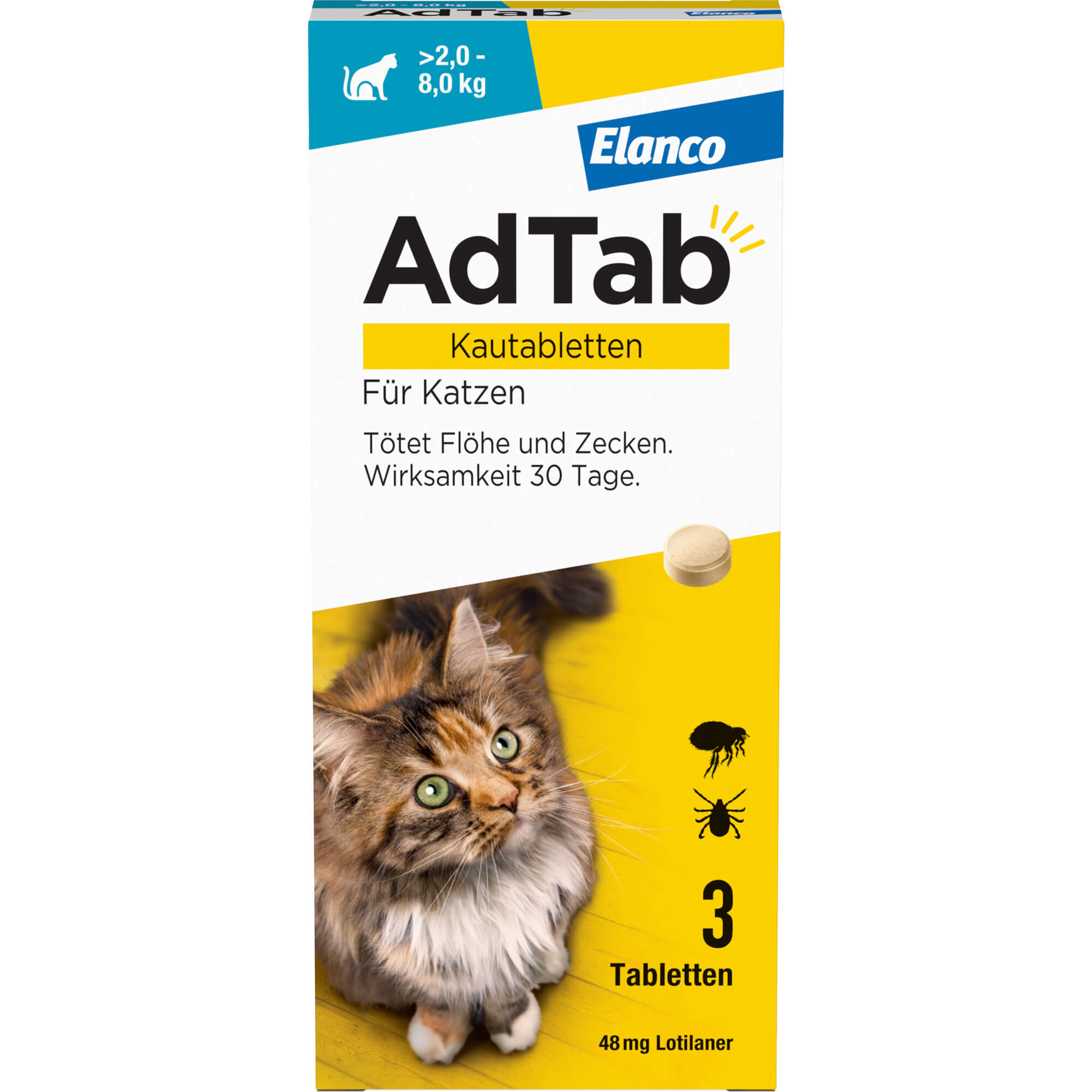 Adtab 48mg Katze 2-8kg null