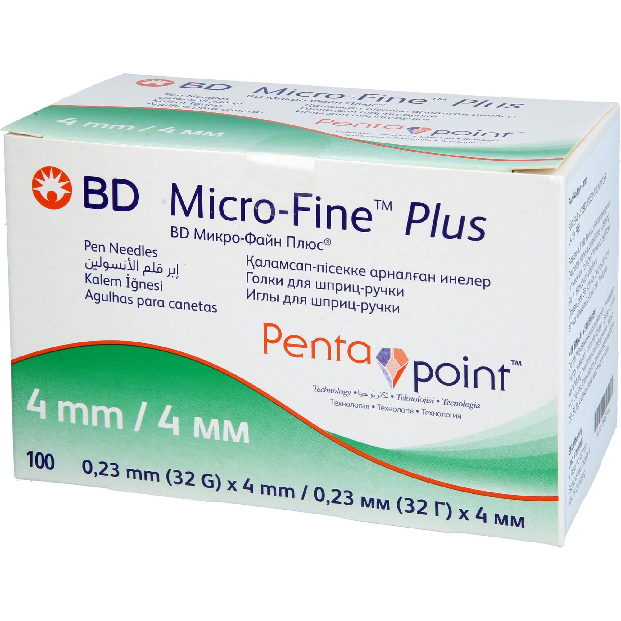 Bd Micro-Fine+ 4 Pen-Nadeln 0.23x4 Mm 100 St + Prisoma bei onfy.de kaufen 19457966