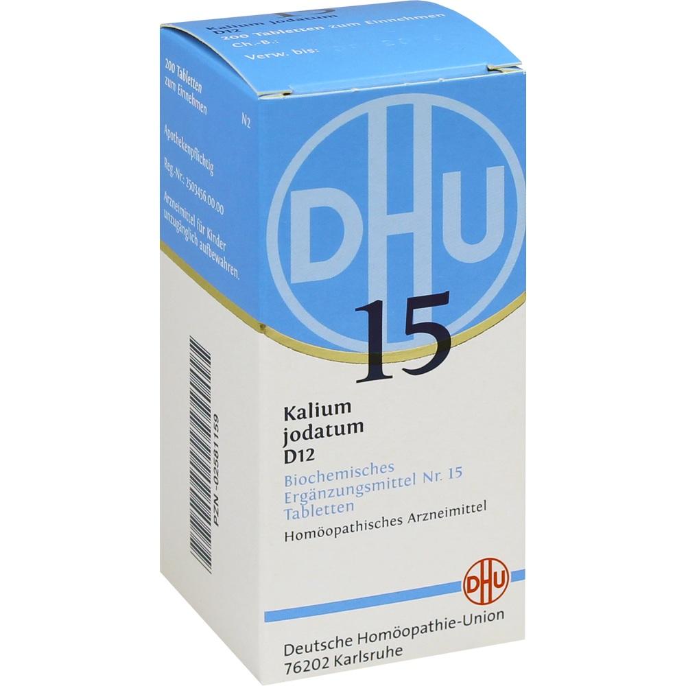 Biochemie Dhu 15 Kalium Jodatum D12 null