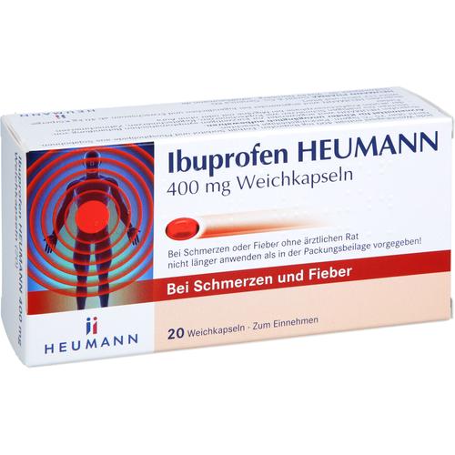 Ibuprofen Heumann 400 mg Weichkapseln 20 St HEUMANN PHARMA GmbH & Co. Generica bei onfy.de kaufen 19455772