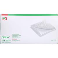 Gazin Mullkomp.10x20 cm Steril 8Fach null