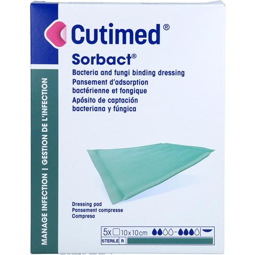Cutimed Sorbact Saugkompressen 10x10 cm 5 St adequapharm bei onfy.de kaufen 19631163