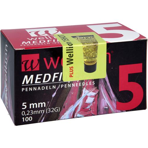 Wellion Medfine Plus Pennadeln 5Mm 32G 100 St Med Trust bei onfy.de kaufen 16569736