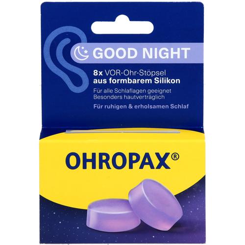 Ohropax Good Night Silikon Vor-Ohr Stöpsel 8 St OHROPAX bei onfy.de kaufen 19412656