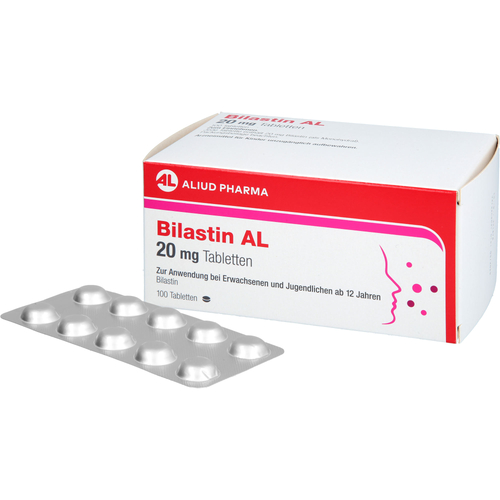 Bilastin Al 20 mg Tabletten 100 St ALIUD Pharma bei onfy.de kaufen 20222754