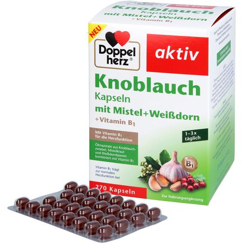 Doppelherz Knoblauch M. Mistel+weißdorn+vitamin B1 270 St Queisser Pharma bei onfy.de kaufen 19765745