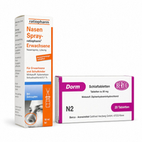 Nasenspray-Ratiopharm Erwachsene + Dorm 2000000000077