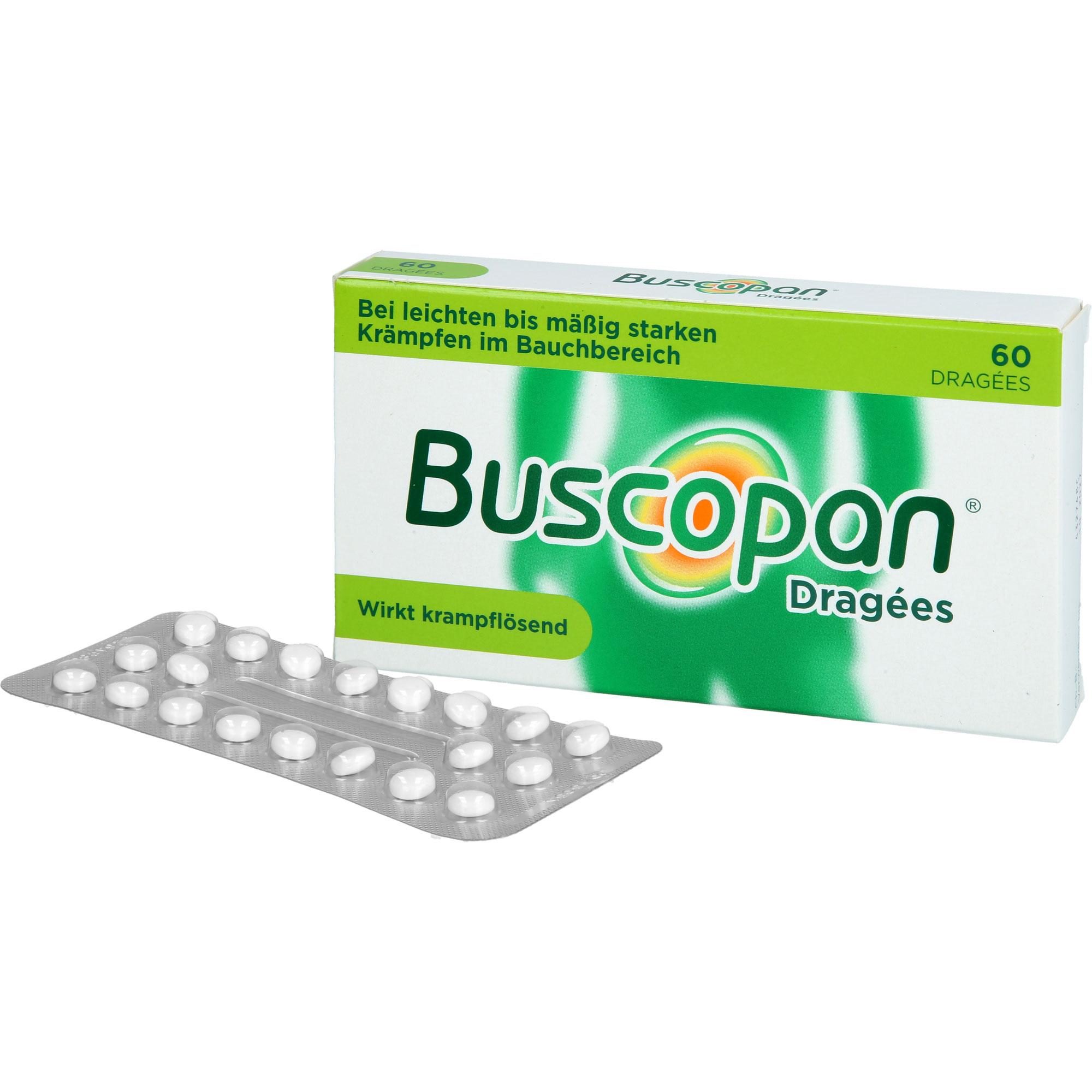 Buscopan Dragees 10 mg 60 St A. Nattermann & Cie bei onfy.de kaufen 19105670