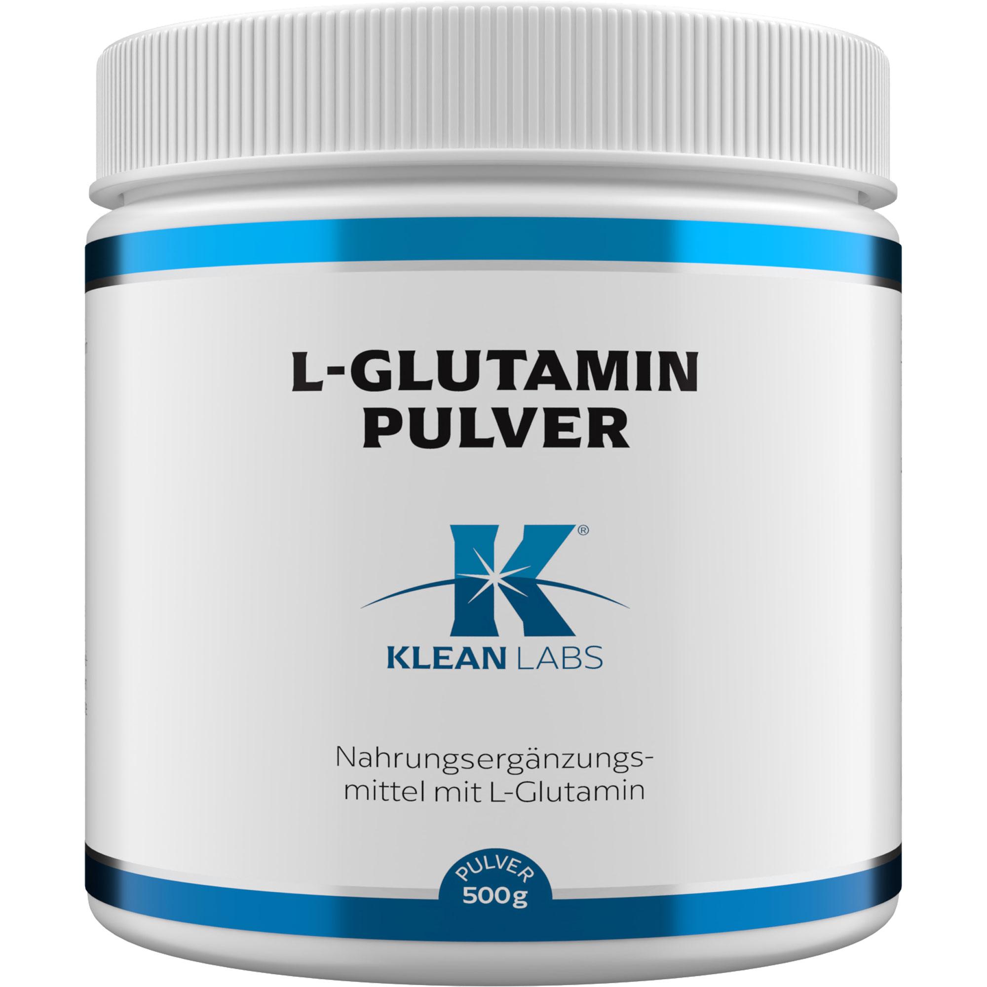 L-Glutamin Pulver Kleanlabs null