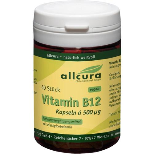 Vitamin B12 A 500 Ug Methylcobalamin 60 St allcura Naturheilmittel bei onfy.de kaufen 18392331