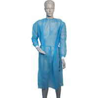 Besucherkittel Blau null