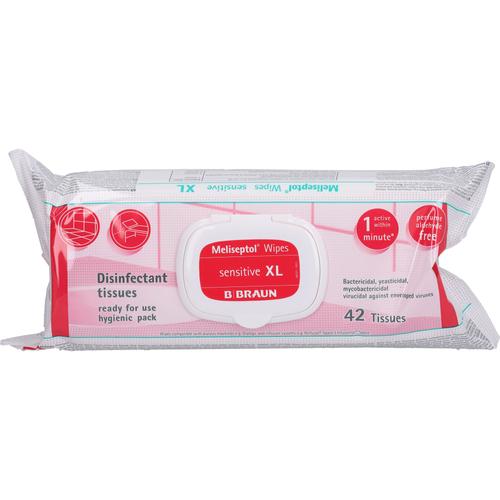 Meliseptol Wipes Sensitive Xl 42 St B. Braun Melsungen bei onfy.de kaufen 12143124